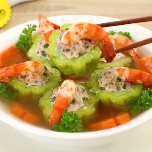 CANH KHỔ QUA HẢI SẢN