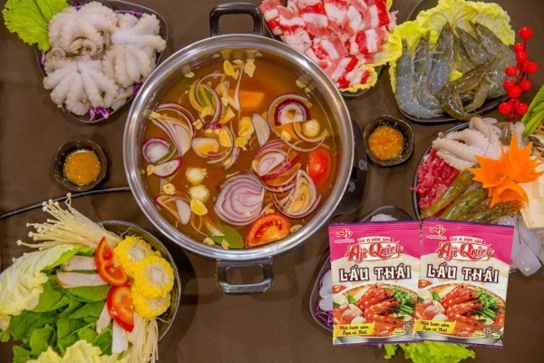 Các Bước Chế Biến Lẩu Thái Với Aji-Quick Đơn Giản Tại Gia