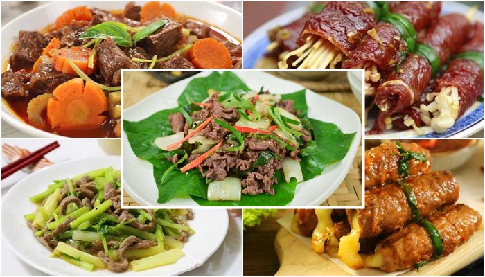 Cách Chế Biến Các Món Ngon Từ Thịt Bò