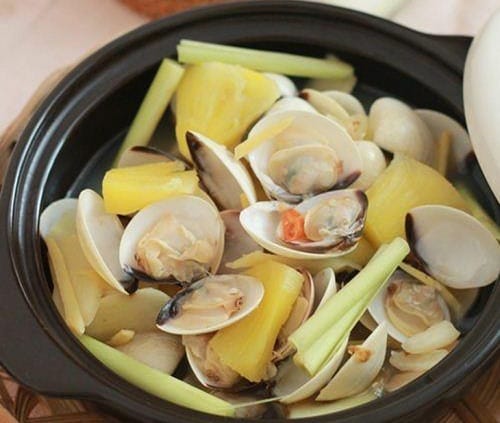 Canh Ngao Dứa Sả