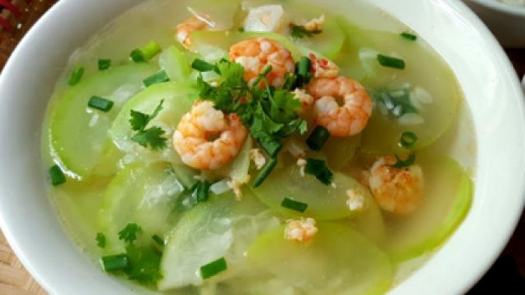 Giá Trị Dinh Dưỡng Tuyệt Vời Từ Canh Bầu Nấu Tôm Khô