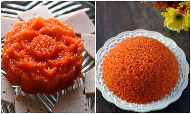 Hướng Dẫn Chi Tiết Cách Nấu Xôi Gấc Cúng Thôi Nôi Thơm Ngon, Đẹp Mắt