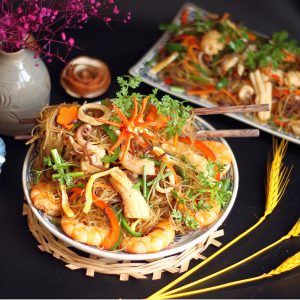 MIẾN XÀO HẢI SẢN