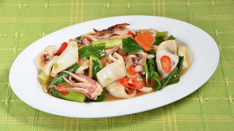 Mực Xào Thập Cẩm Đậm Đà