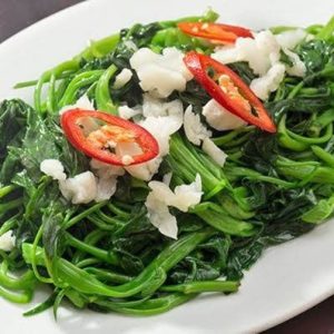 RAU MUỐNG XÀO TỎI