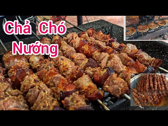 Thịt Chó Nướng Riềng Mẻ Thơm Lừng